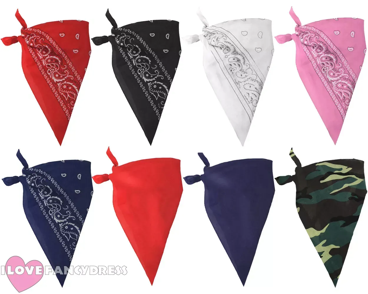 Pack of 6 Bandanas