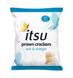 Click to view product details and reviews for Salt Vinegar Prawn Crackers 19g Itsu20.