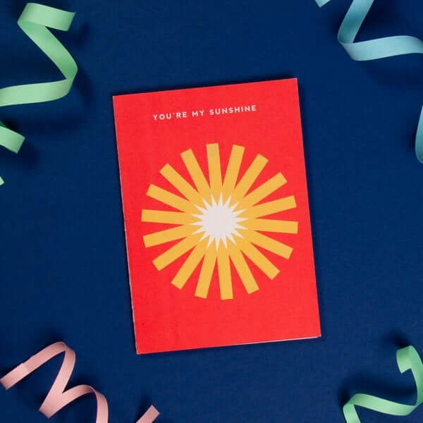Click to view product details and reviews for Scandi Disco Greetings Card Youre My Sunshine.