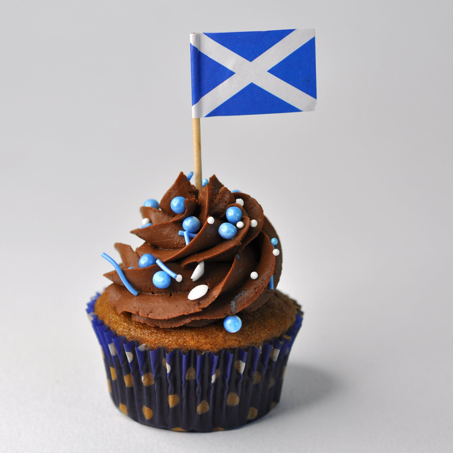 Click to view product details and reviews for Scottish Flag Cake Topper Pack Of 48.