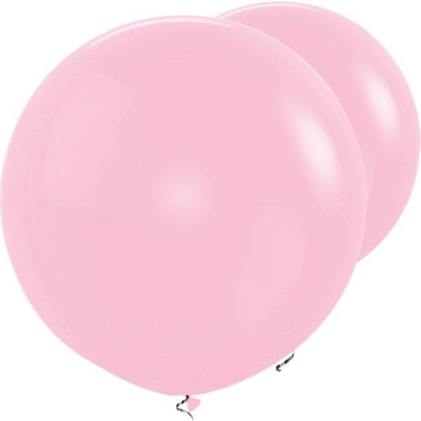 Sempertex Party Decoration 2 x 36" Biodegradable Latex Coloured Balloons - Pink