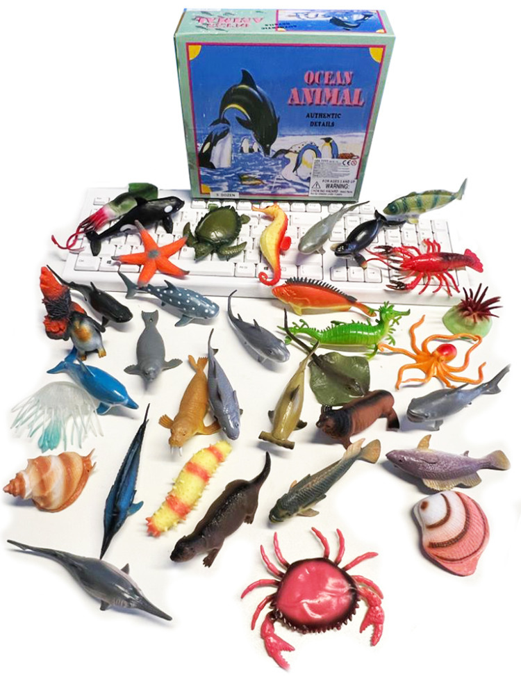Set of 36 Sea Creatures