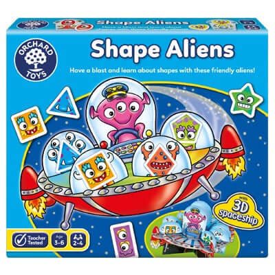 Shape Aliens Matching Game