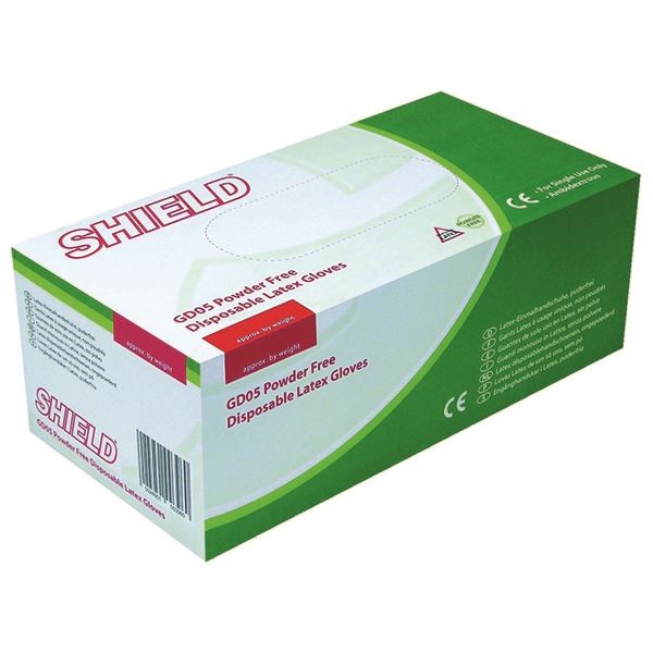 Click to view product details and reviews for Shield Pf Latex Gloves L Pk100 Gd05 Hea00400.