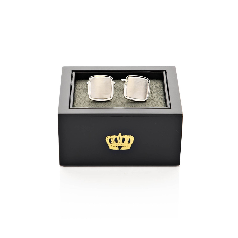 Click to view product details and reviews for Shiny Brush Rhodium Plated Cufflinks Mens Accessories Harvey Makin Gift Box.