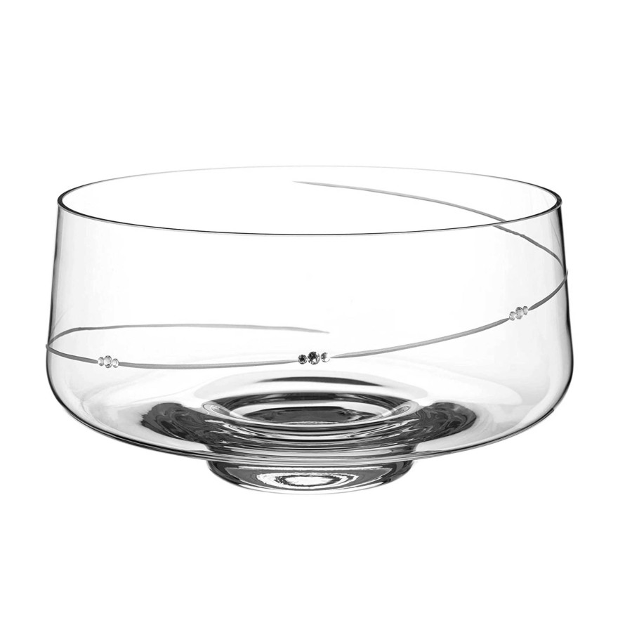 Click to view product details and reviews for Silhouette Decorative Bowl Adorned With Swarovski Crystals 30cm.