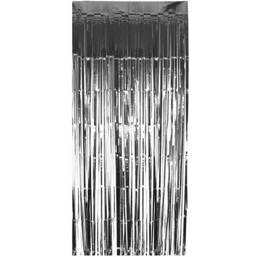 Click to view product details and reviews for Silver Foil Door Curtain Backdrop – 8ft Tinsel Fringe Decoration For Parties Photo Booths Events Pack Of 12.