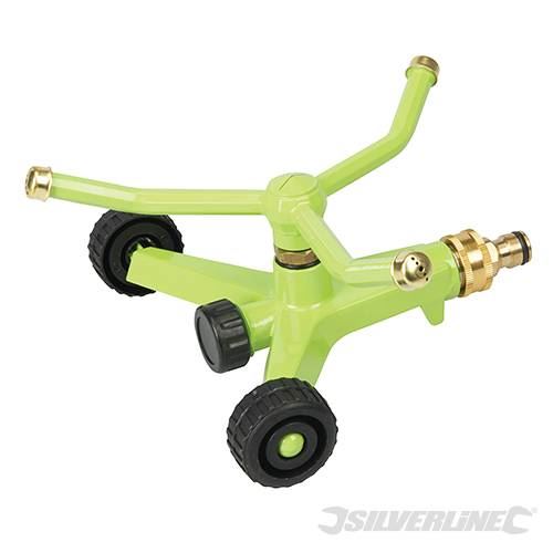 Click to view product details and reviews for Silverline 3 Arm Sprinkler Heavy Duty 100mm 675070.