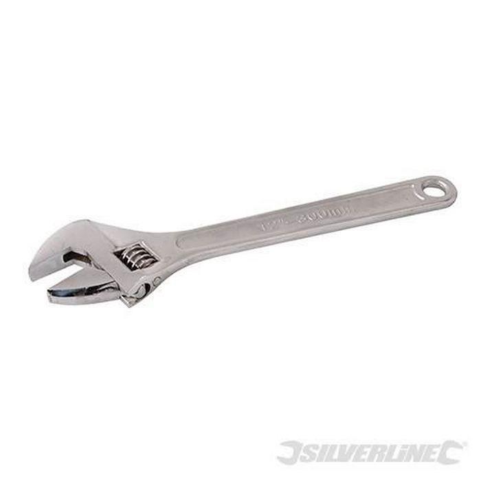 Click to view product details and reviews for Silverline Adjustable Wrench Length 300mm Jaw 32mm Wr40.