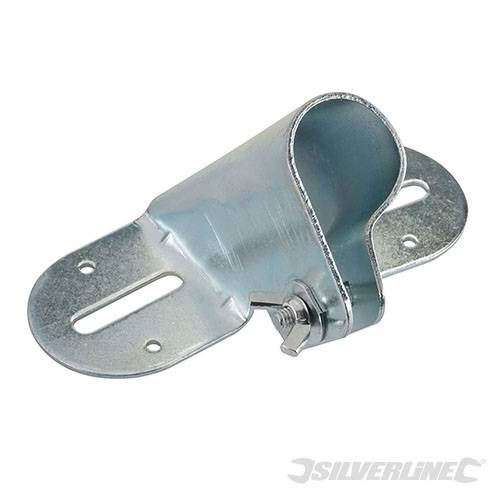 Silverline Broom Handle Bracket Metal 26 - 29mm  (1-1/8") Dia 993059