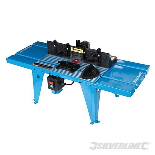Click to view product details and reviews for Silverline Diy Router Table With Protractor 850 X 335mm 460793.