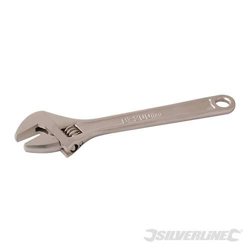 Click to view product details and reviews for Silverline Expert Adjustable Wrench Length 200mm Jaw 22mm Wr21.