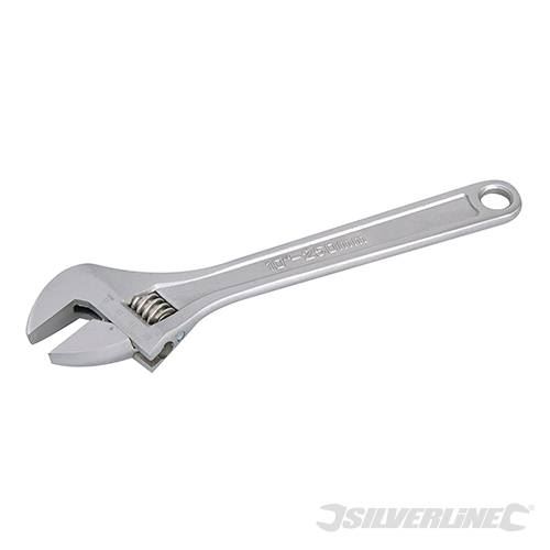 Click to view product details and reviews for Silverline Expert Adjustable Wrench Length 250mm Jaw 27mm Wr31.