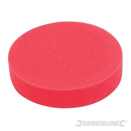 Click to view product details and reviews for Silverline Hook Loop Foam Polishing Head 180mm Ultra Soft Red 295539.