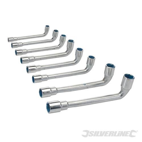Silverline L-Shaped Socket Wrench Set 8pce 8 - 19mm 755060