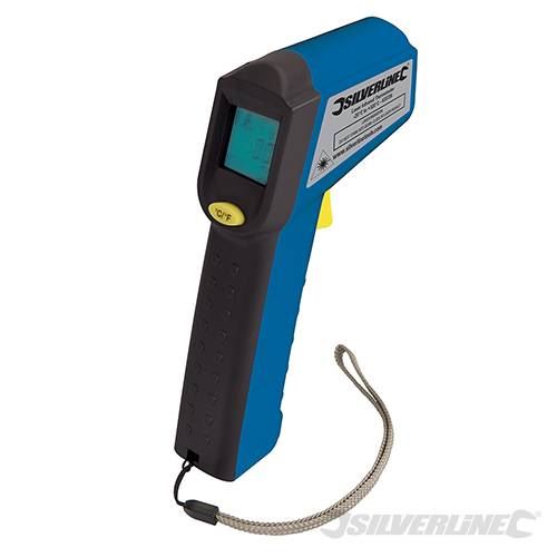 Click to view product details and reviews for Silverline Laser Infrared Thermometer 38�c 520�c 633726.