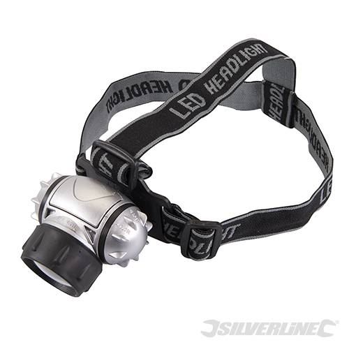 Click to view product details and reviews for Silverline Led Krypton Head Light 6 Led 868718.