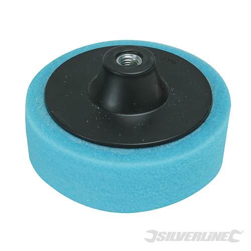 Click to view product details and reviews for Silverline M14 Foam Polishing Head 150mm Medium Blue 675060.