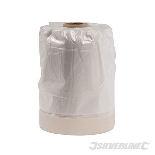 Click to view product details and reviews for Silverline Masking Shield Tape Refill 550mm X 33m.