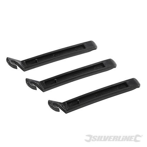 Click to view product details and reviews for Silverline Plastic Tyre Lever Set 3pce 110mm 127083.