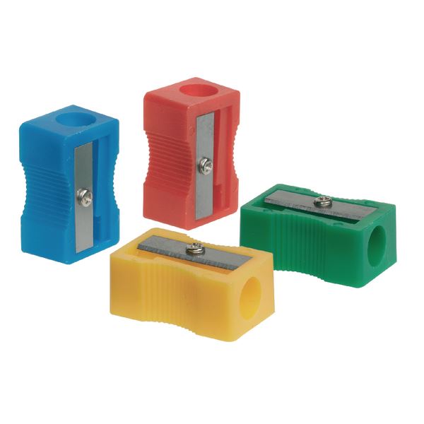 Click to view product details and reviews for Single Hole Sharpener Plastic Pk10 Kf76992.