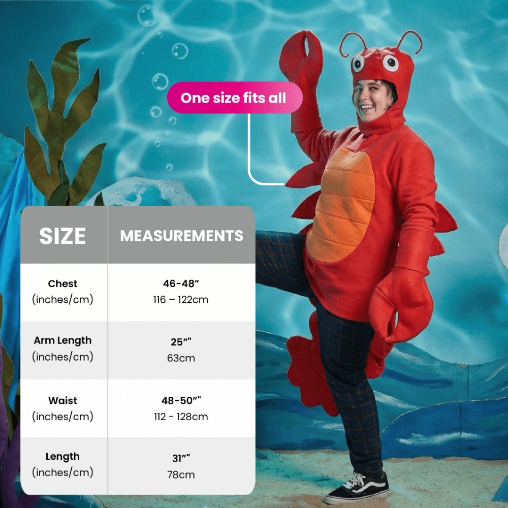 Adults Couples Lobster Costume