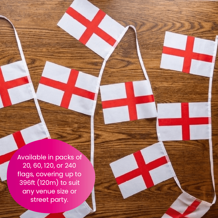 St George Flag Bunting England Bunting