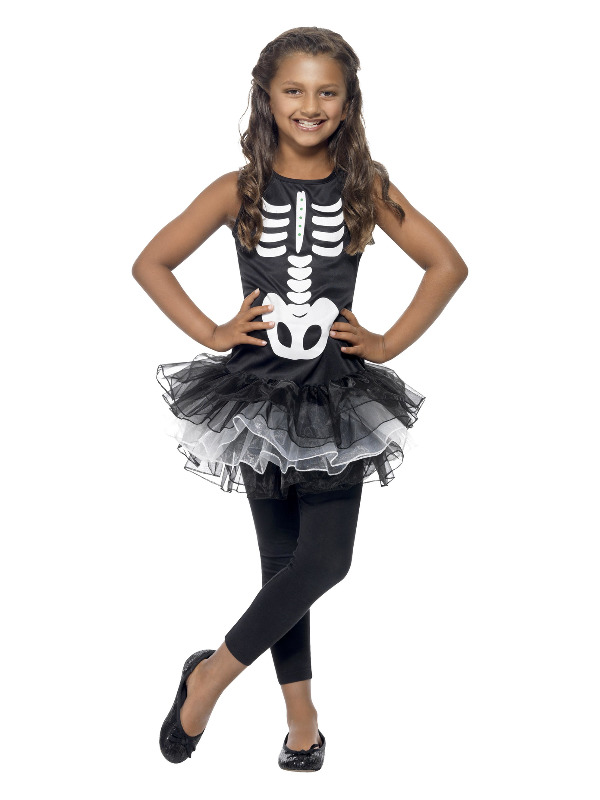 Click to view product details and reviews for Skeleton Tutu Costume Large.