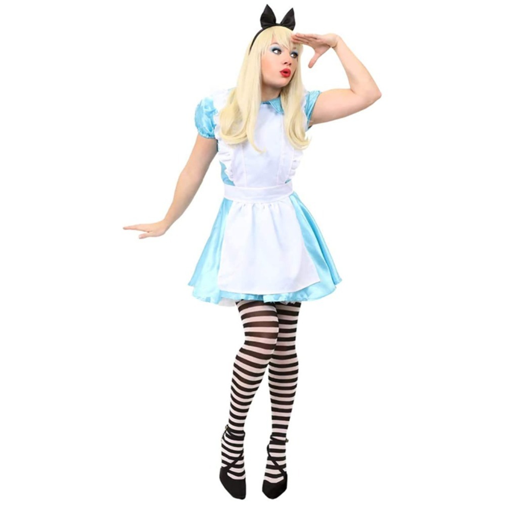 Click to view product details and reviews for Ladies Alice Dress World Book Day Costume L. Click to view product details and reviews for Ladies Alice Dress World Book Day Costume L.