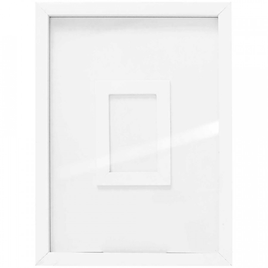 Click to view product details and reviews for Small White Drop Top Photo Frame Wood Guest Book Hen Party Baby Shower Wedding.