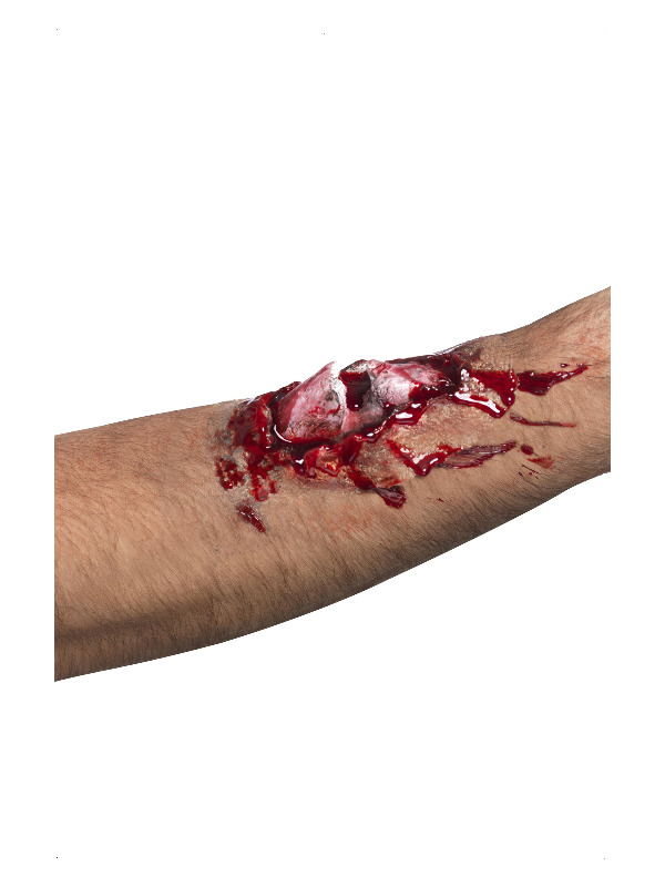 Smiffys Make-Up FX, Broken Bone Latex Scar,