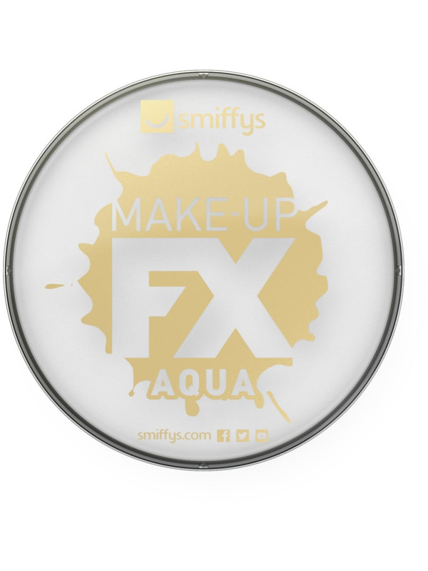 Smiffys Make-Up FX, White,