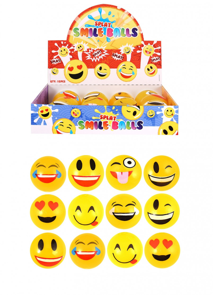 Smiley Face Splat Ball