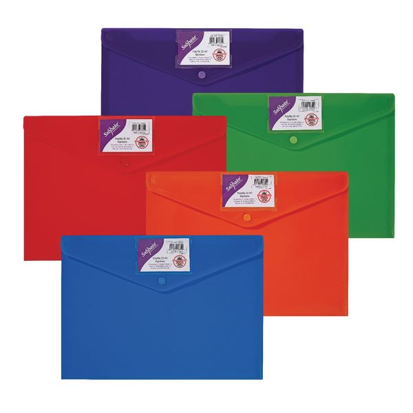 Click to view product details and reviews for Snopake Polyfile Id Rainbow A4 Sk21810.