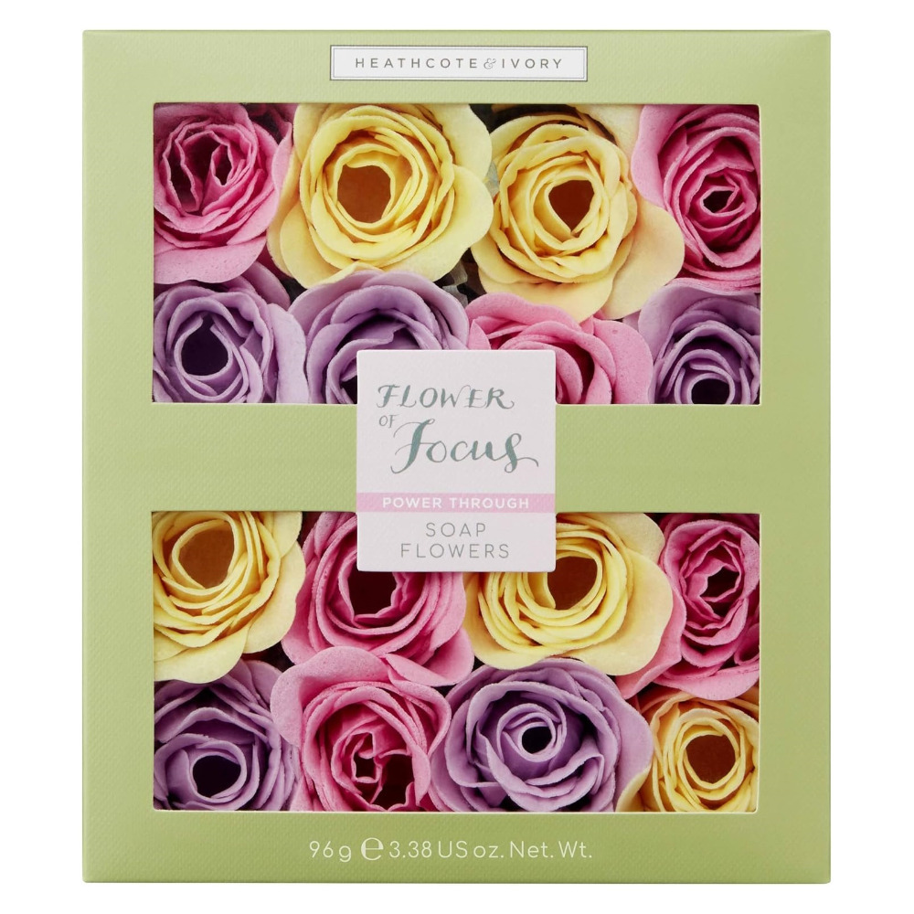 Soap Flowers Box Power Through Fresh Fragrance Bath Flower Petals Vegan Gift