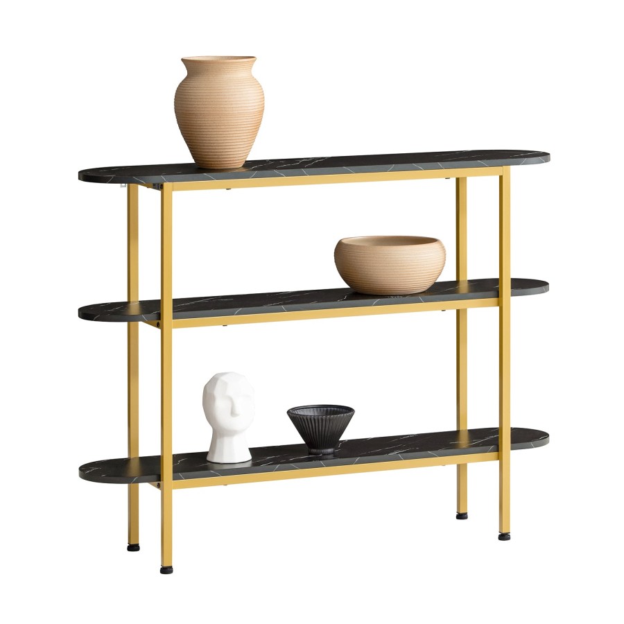 Click to view product details and reviews for Sobuy Fsb66 Sch Console Table Hall Table Living Room Table Side Table End Table Black.