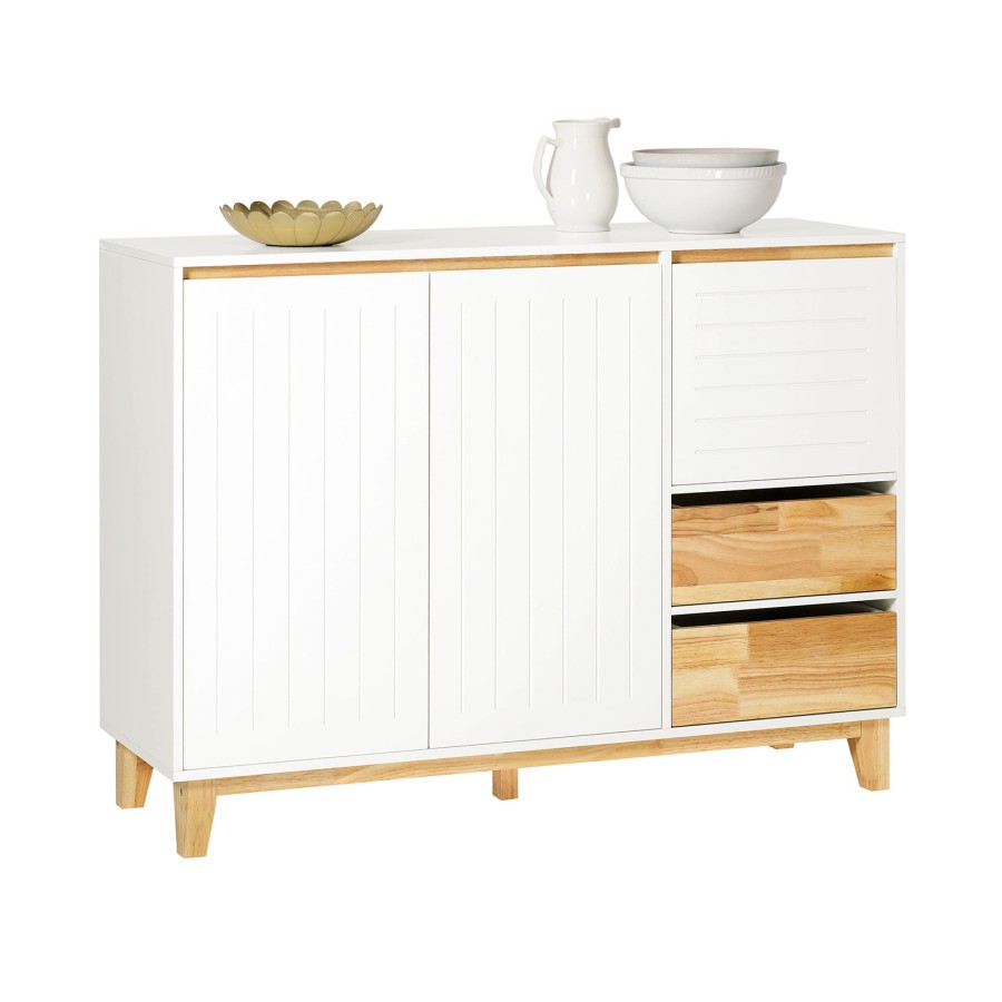 Pre-sale SoBuy FSB75-WN, Sideboard Storage Cabinet Cupboard, White