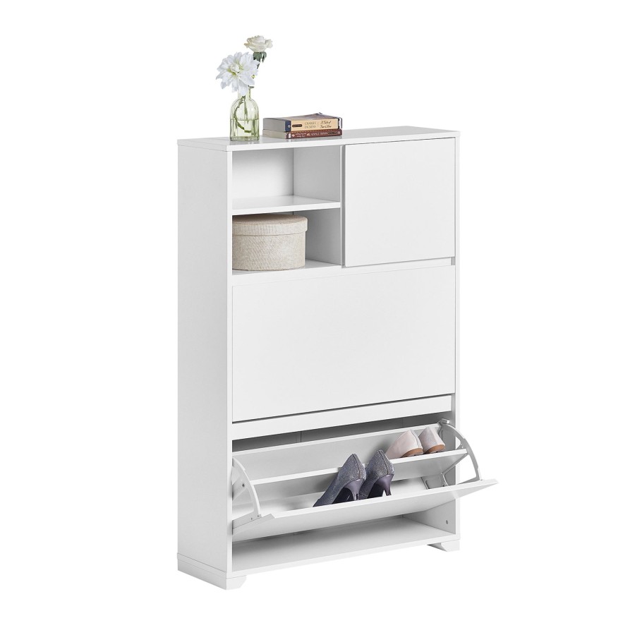 Click to view product details and reviews for Sobuy Fsr111 W Hallway Shoe Cabinet Shoe Rack Shoe Storage Cupboard Organizer White.