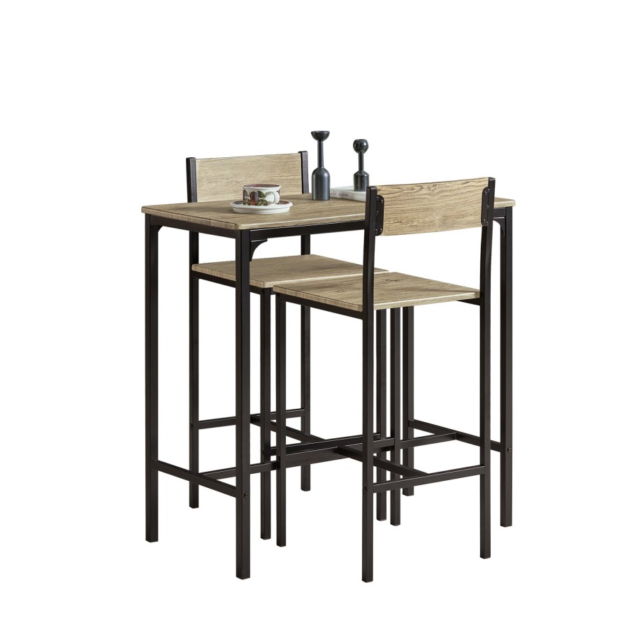 Click to view product details and reviews for Sobuy Ogt03 N Bar Set 1 Bar Table And 2 Stools Home Kitchen Restaurant Bar Set Furniture Dining Set Wood.