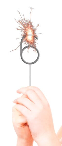 Click to view product details and reviews for Sparkler Birthday Number 6.