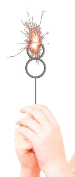 Click to view product details and reviews for Sparkler Birthday Number 8.