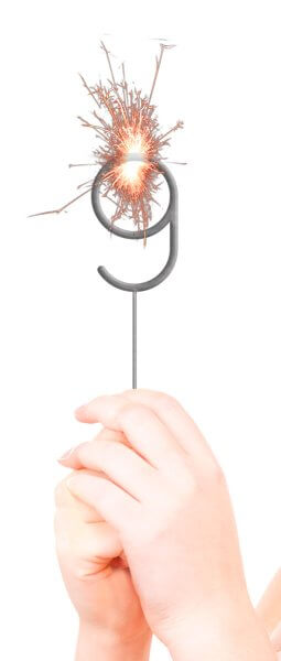 Click to view product details and reviews for Sparkler Birthday Number 9.