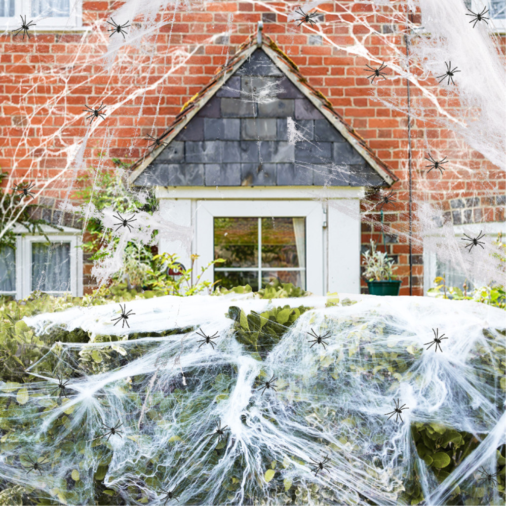 Click to view product details and reviews for Spider Web Halloween Decoration 100g Strecthable Web Pack Of 3.