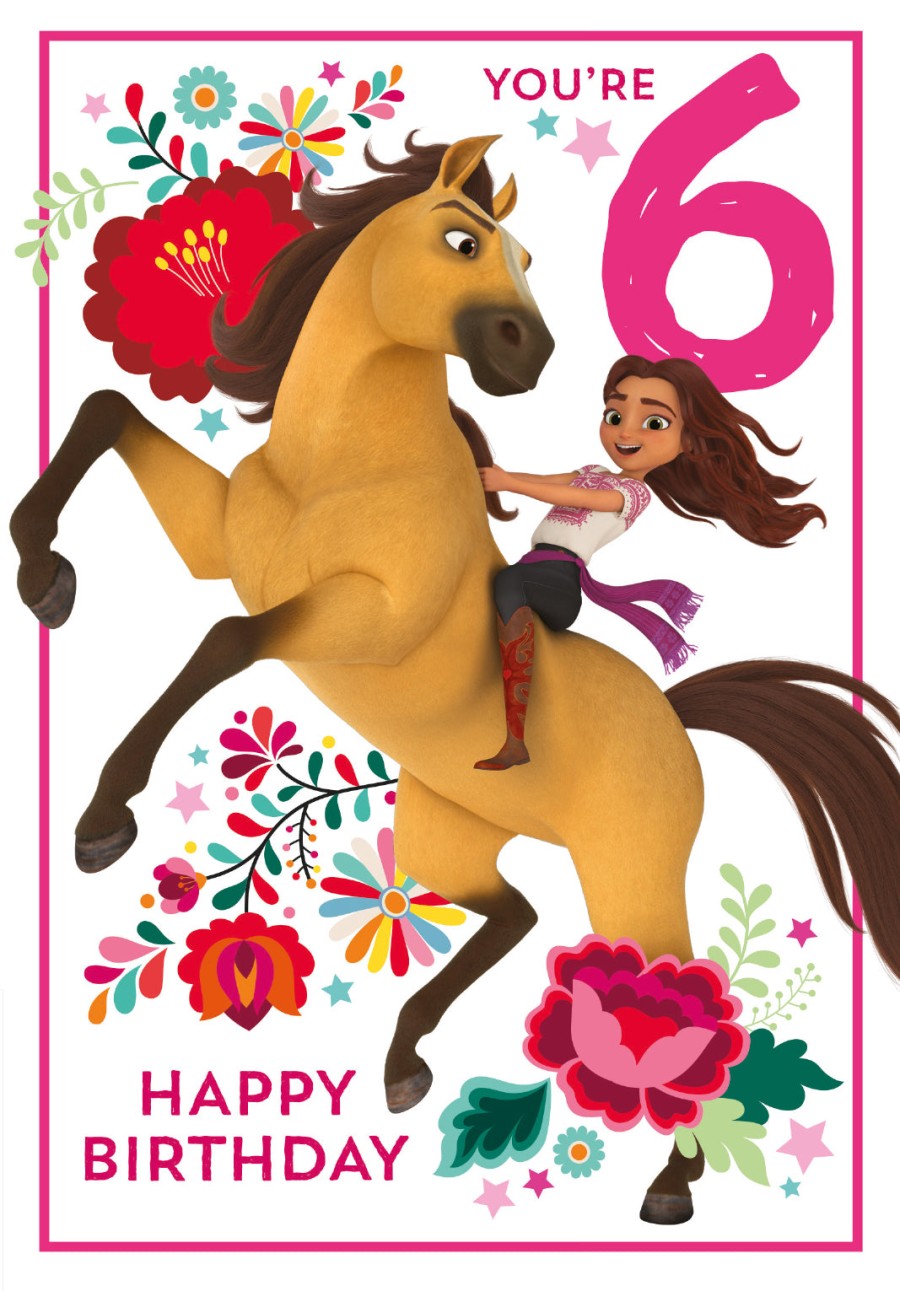 Click to view product details and reviews for Spirit Age 6 Birthday Card.