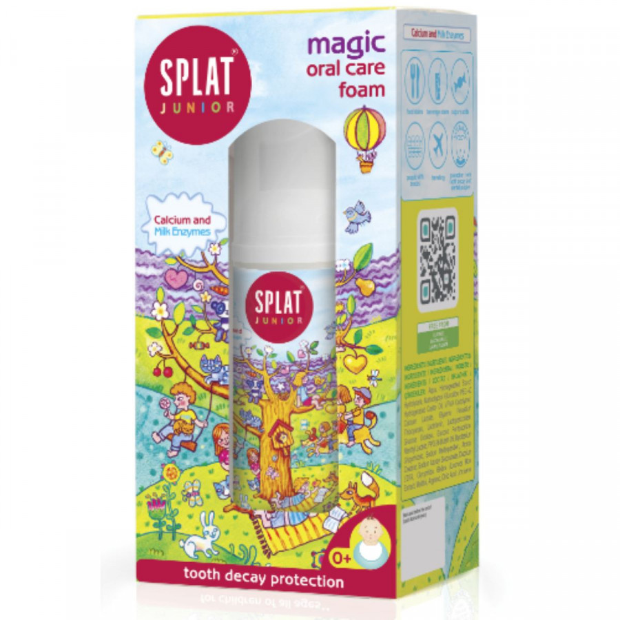 Splat  Magic Oral Care Foam For Kids With Calcium - 50ml - 88666