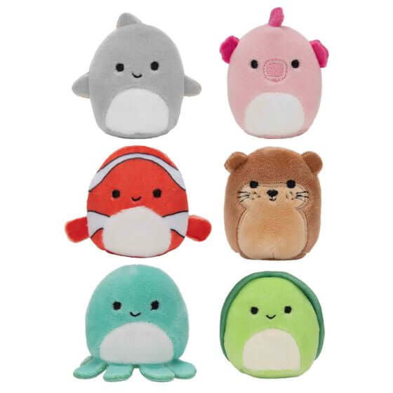 Squishville Mystery Mini Squishmallows (pack of 6)
