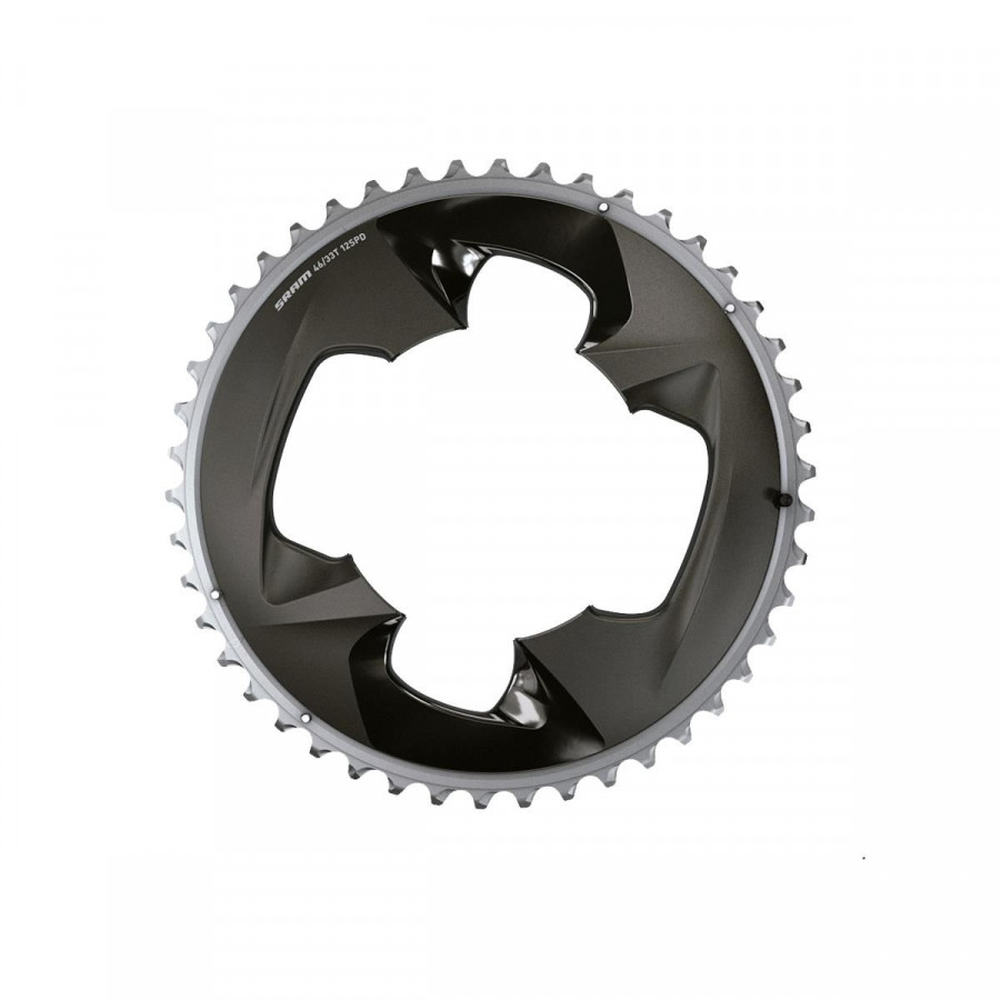 Click to view product details and reviews for Sram Chain Ring Road 107bcd 2x12 Force With Cover Plate Crs8015002.