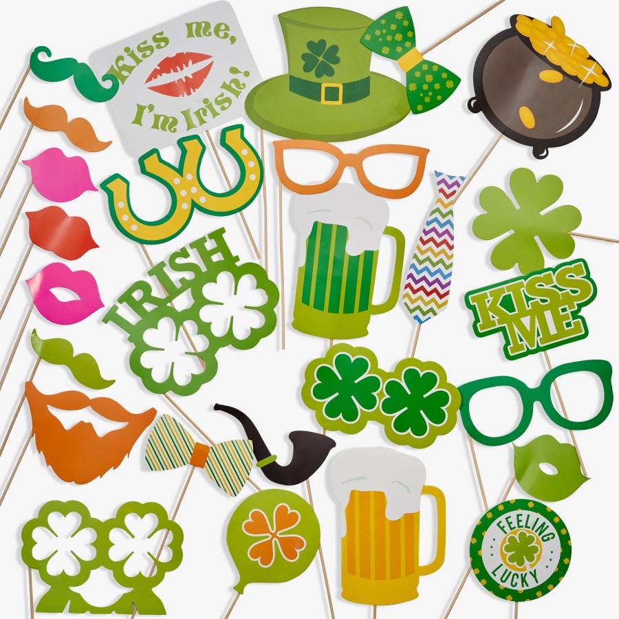 St Patrick's Day Photo Booth Props