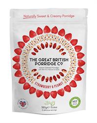 Strawberry & Peanut Butter Porridge 385g - GBP5