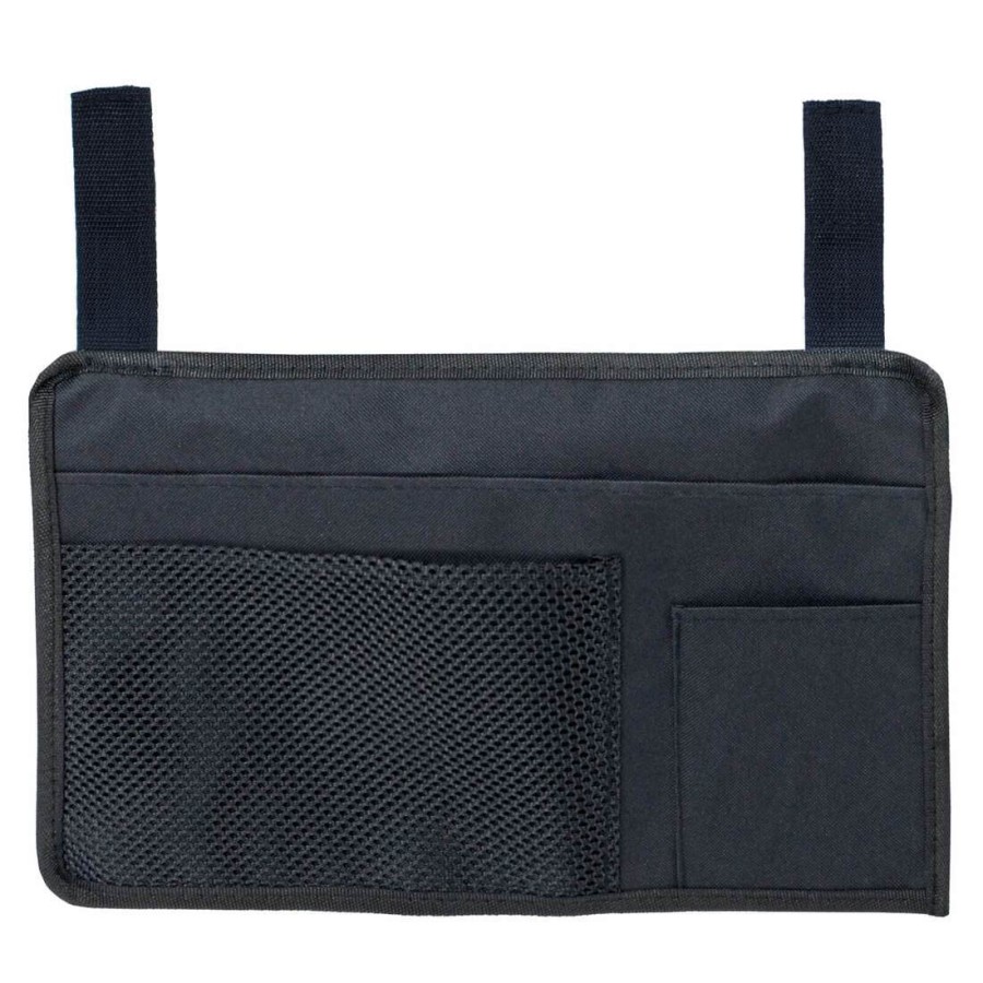 Sun Lounger Organiser 3 Pockets Black Water Resistant 37cm
